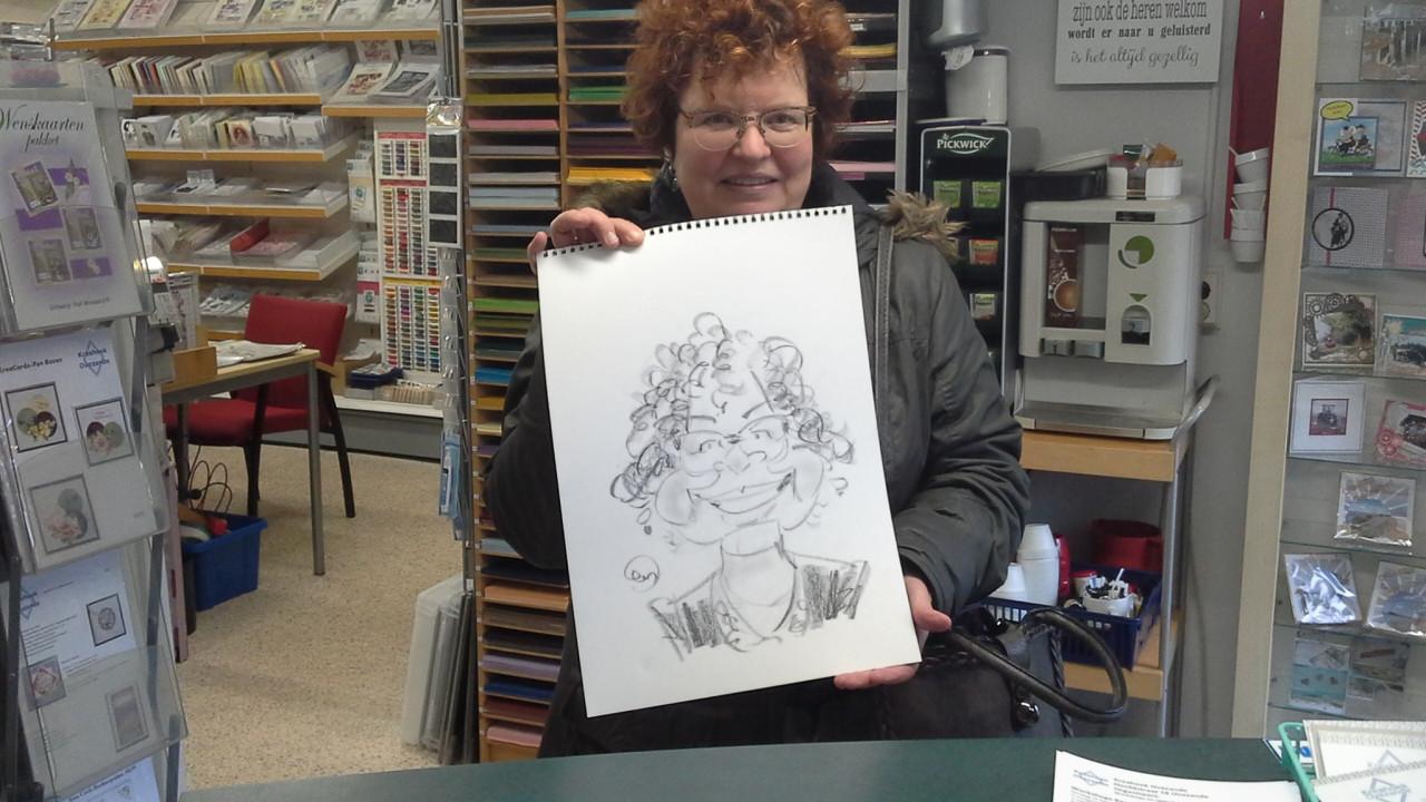 Leuk voor uw feest: laat karikaturen tekenen!