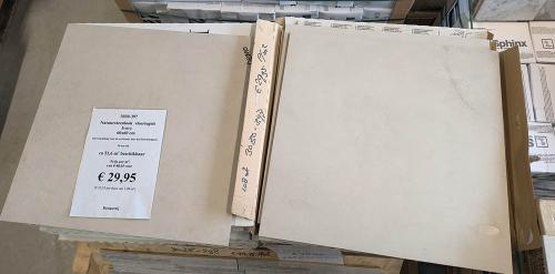 3030-397 Natuursteenlook tegels, ivoorkleur, 60x60 cm, van € 48,15 van