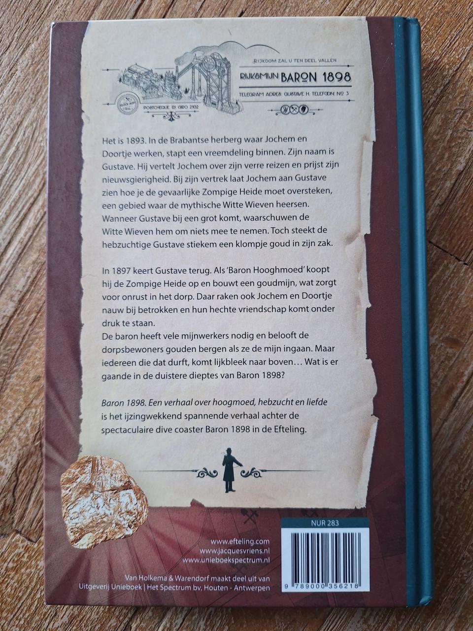 Set Eftelingboeken (6x) + stoffen polsbandjes