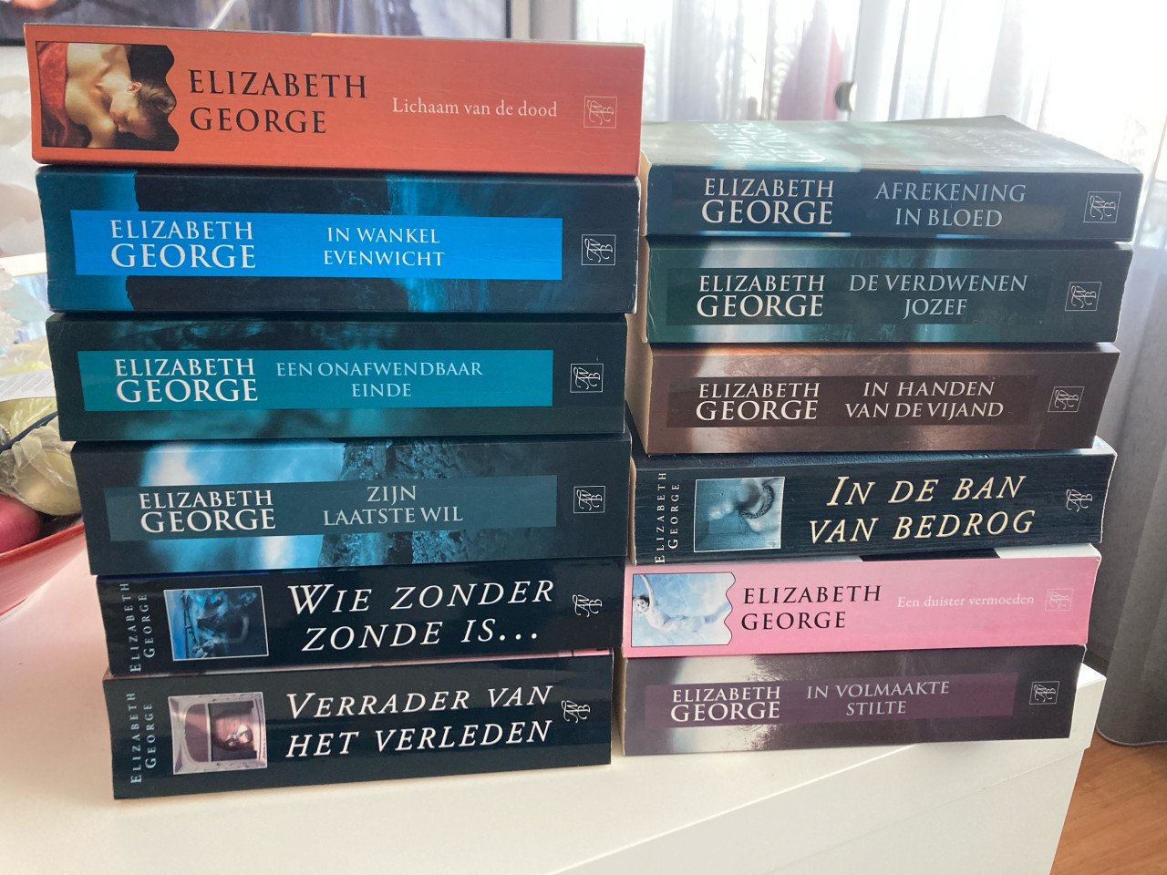 Elizabeth George 12 boeken