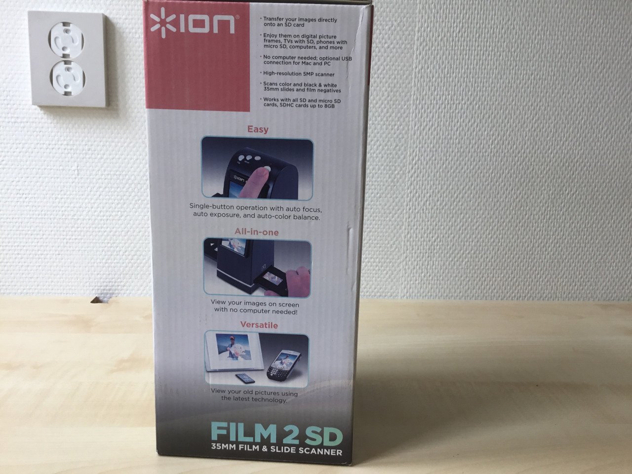 ION dia scanner.