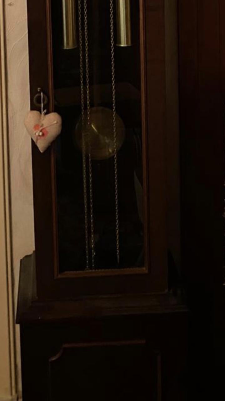 Tempus fugit staande klok