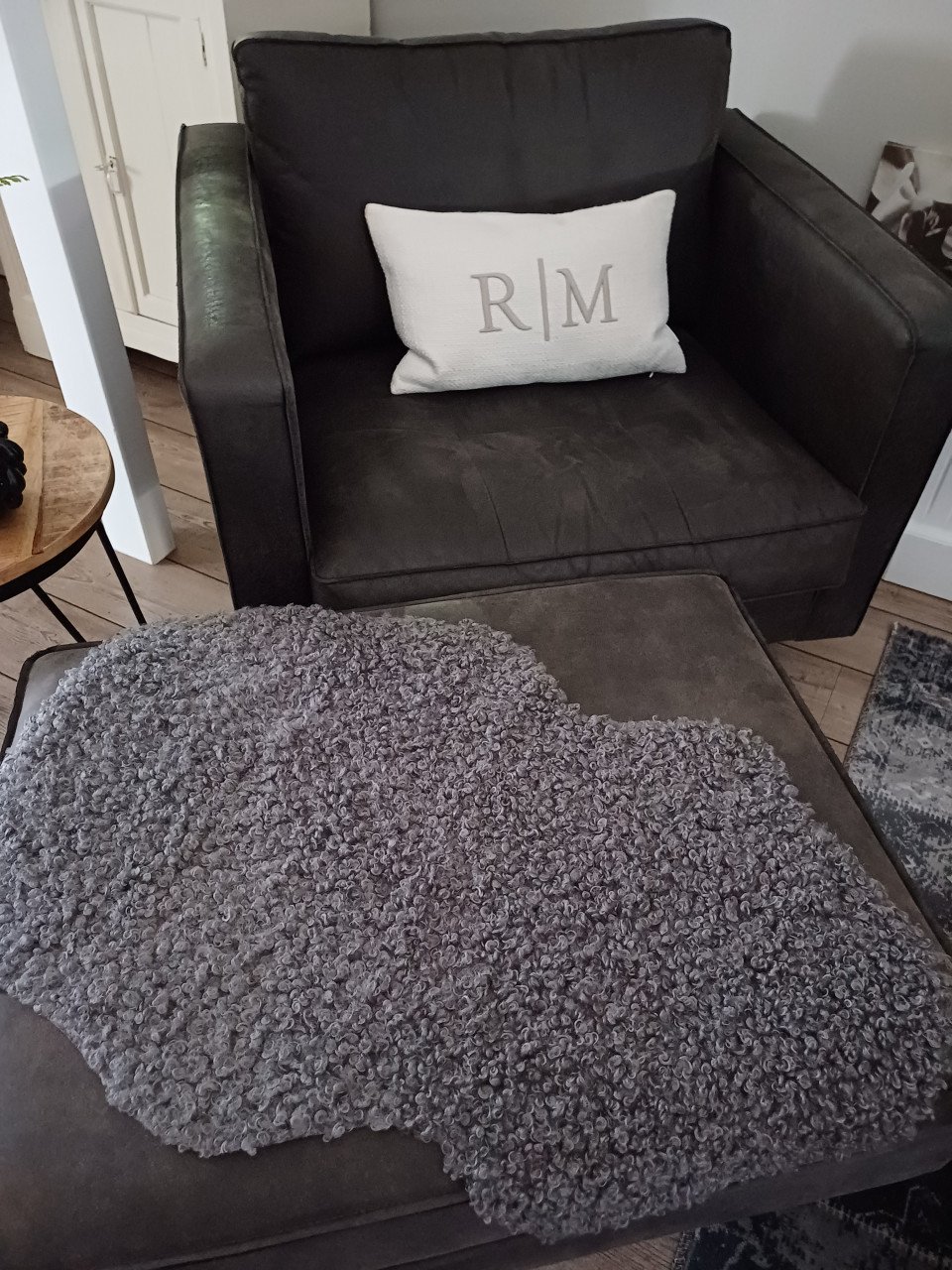 Loveseat met hocker
