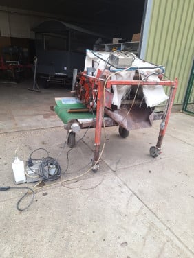 Amac rollerbank met vernevelaar