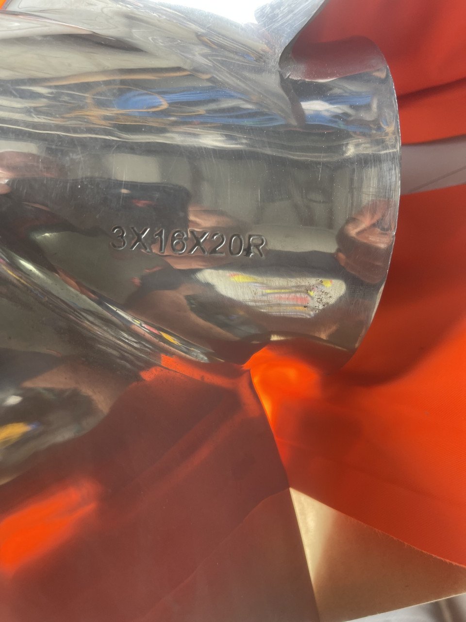 RVS schroef voor Suzuki 150 t/m 200 pk