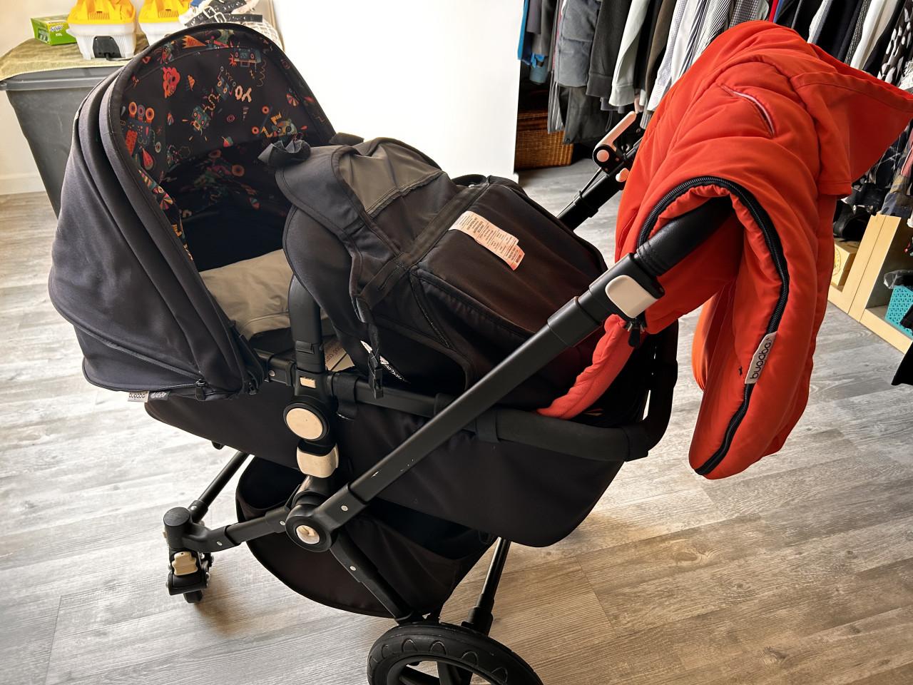Bugaboo kinderwagen in speciale Niark uitvoering en veel extra’s