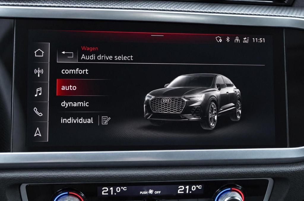 Audi Q3 sportback 45 tfsi e s edition 245pk s-tronic