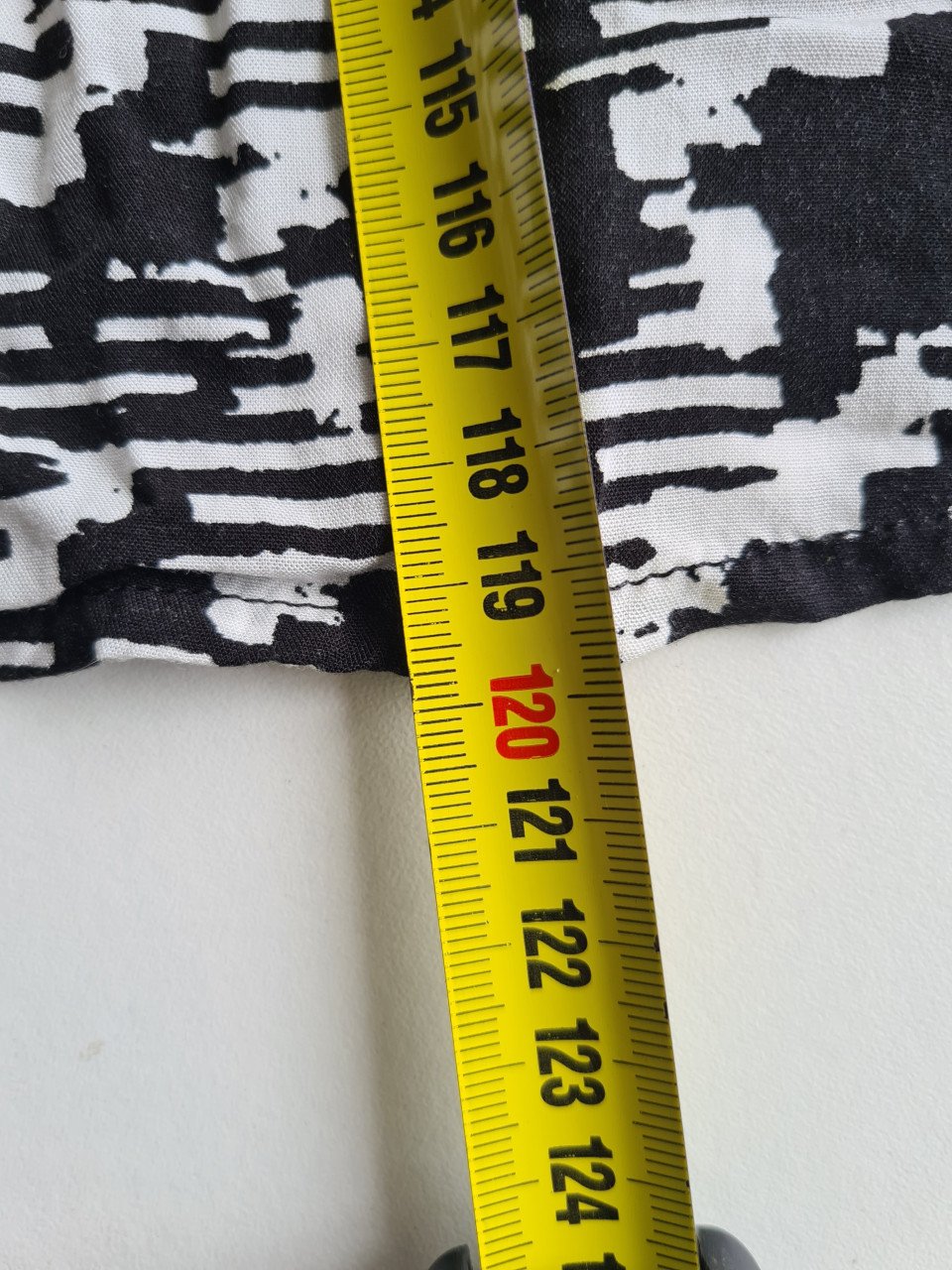 Zwart-wit door knoop Maxi jurk van Eksept van Shoeby  Maat M