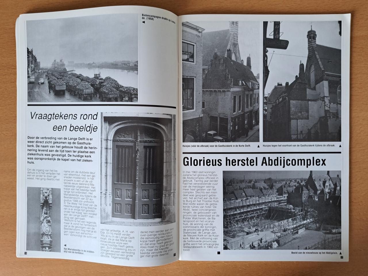Mondvol Middelburg - Nostalgische aantekeningen bij een veranderd stadsbeel