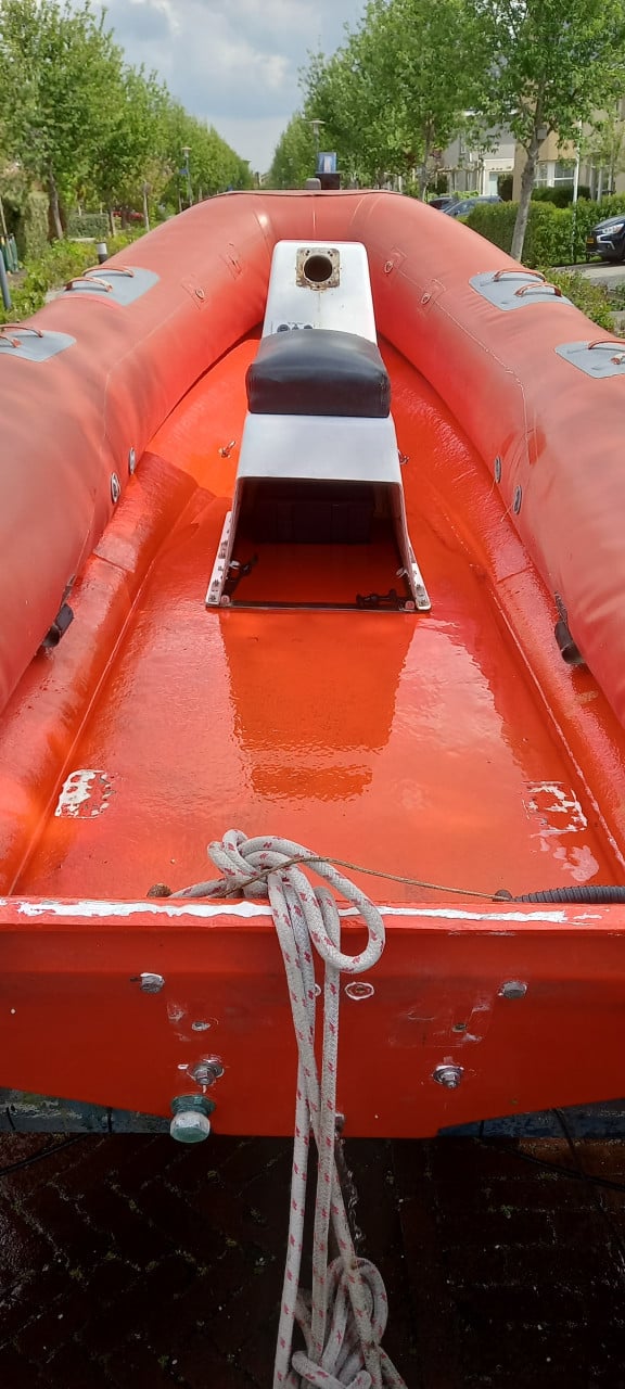 Marsshall Rib 4.70m + dubbelas trailer.