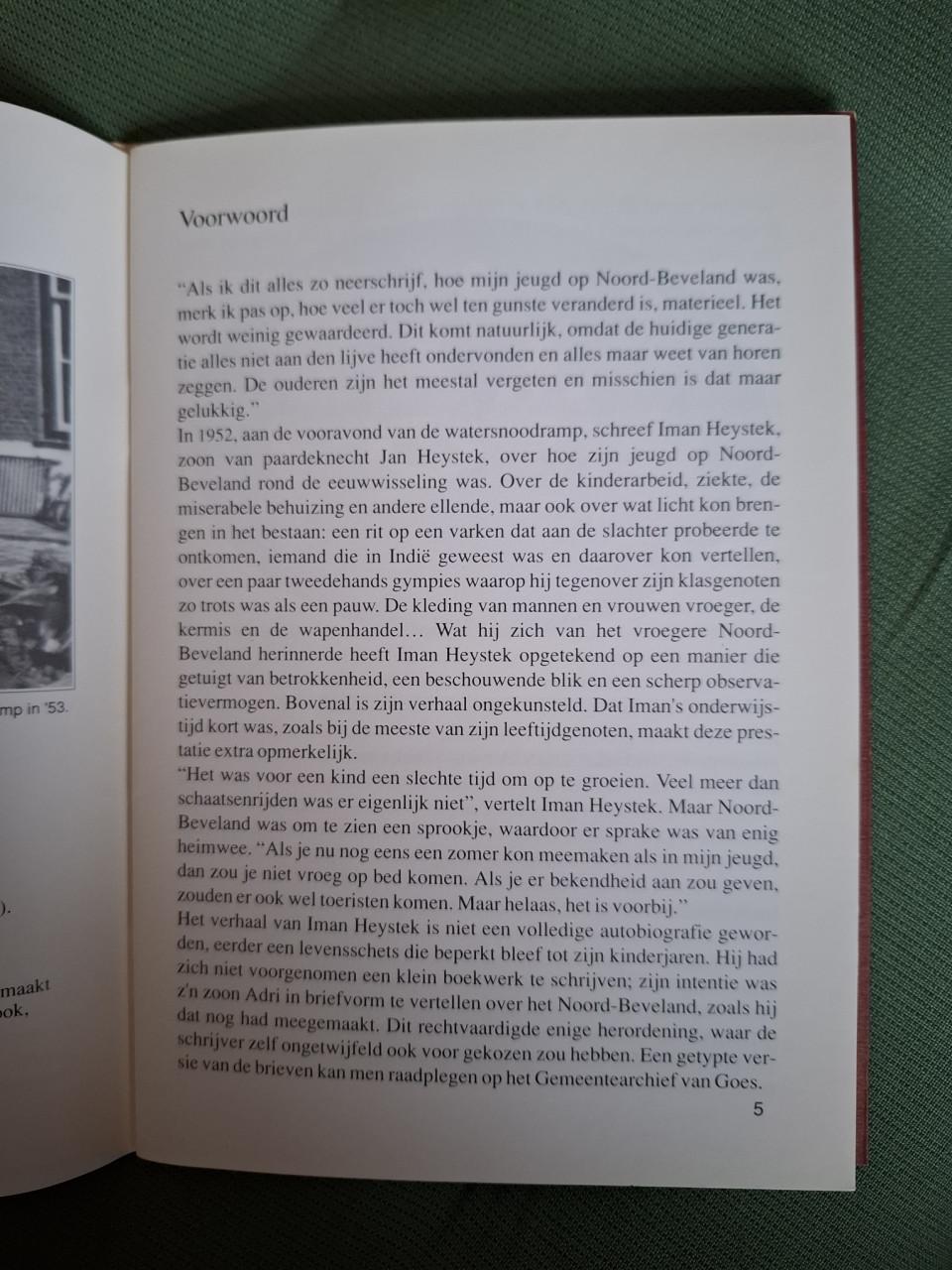 Mijn jeugd op Noord-Beveland, door Iman Heystek