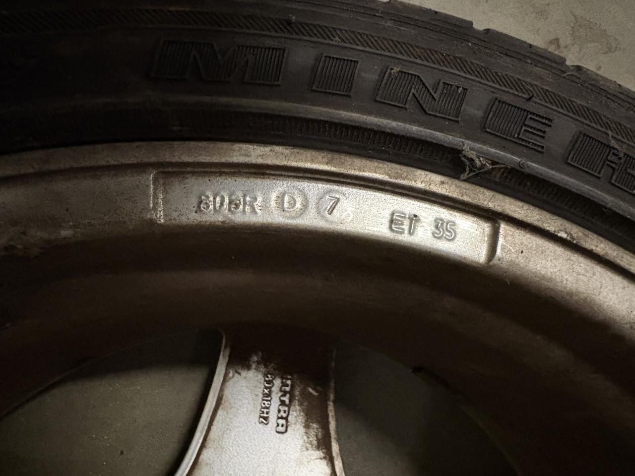 Mercedes Benz velgen 18 inch