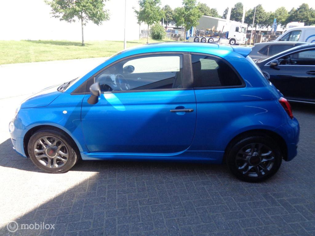 Fiat 500 1.2 sport/groot navi/ecc airco/lm velgen/dig dash/zwarte hemel stu