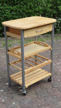 Mooie houten trolly