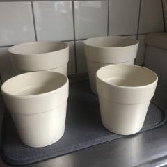 4 bloempotten