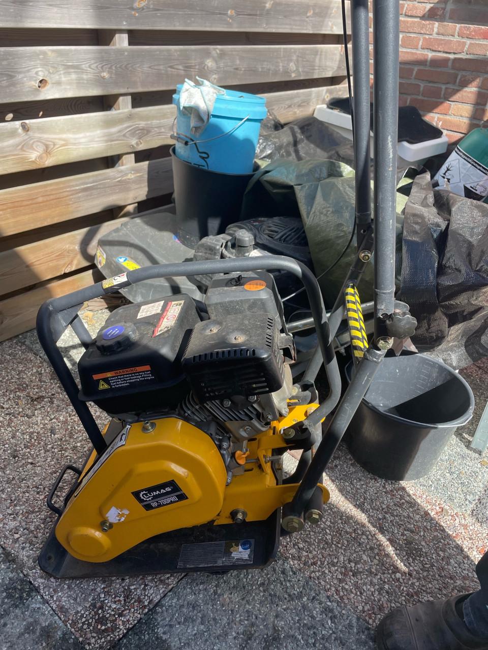 Trilplaat Lumag RP-700PRO