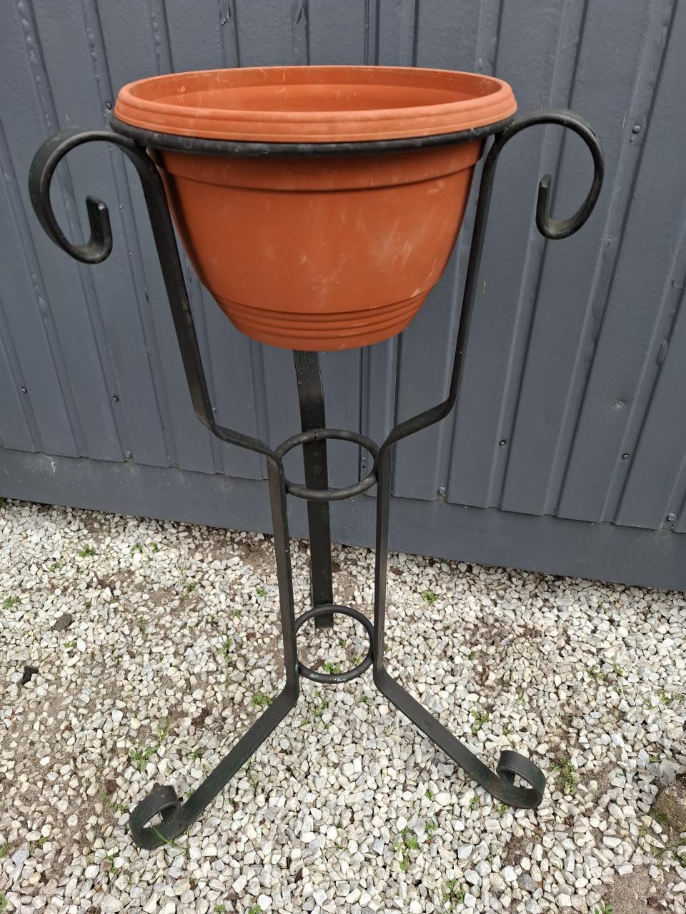 Gietijzeren plantenhouder