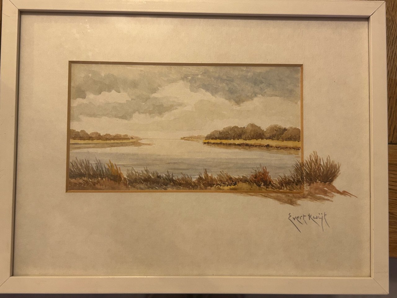 Aquarel evert kuijt