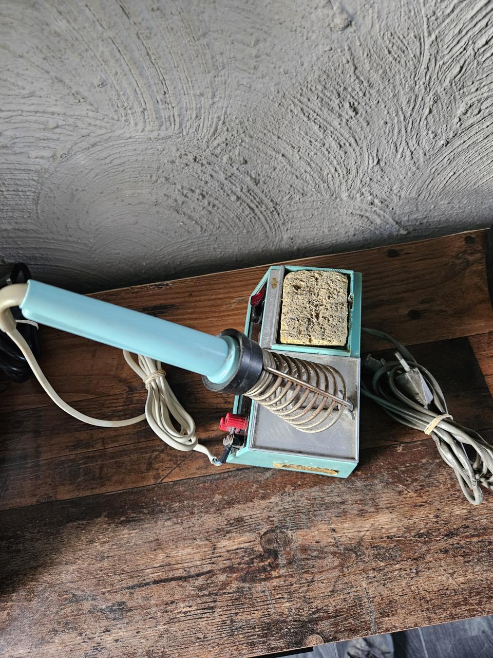 Vintage werkende Weller Soldeerstation met Soldeerbout