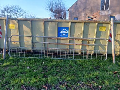 Weidepoorten 4500 x 1050 mm thermisch verzinkt