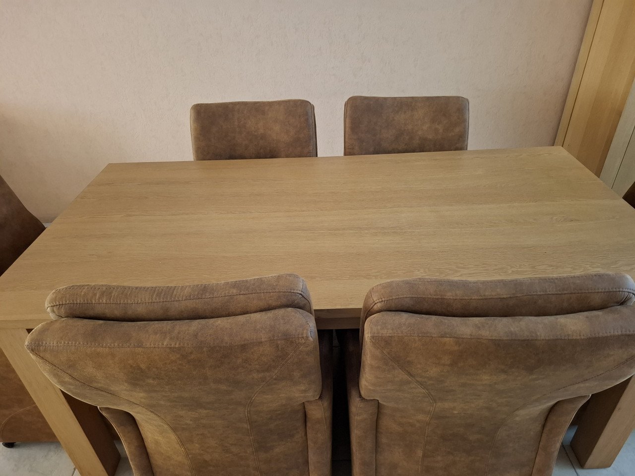 Eetkamertafel eiken