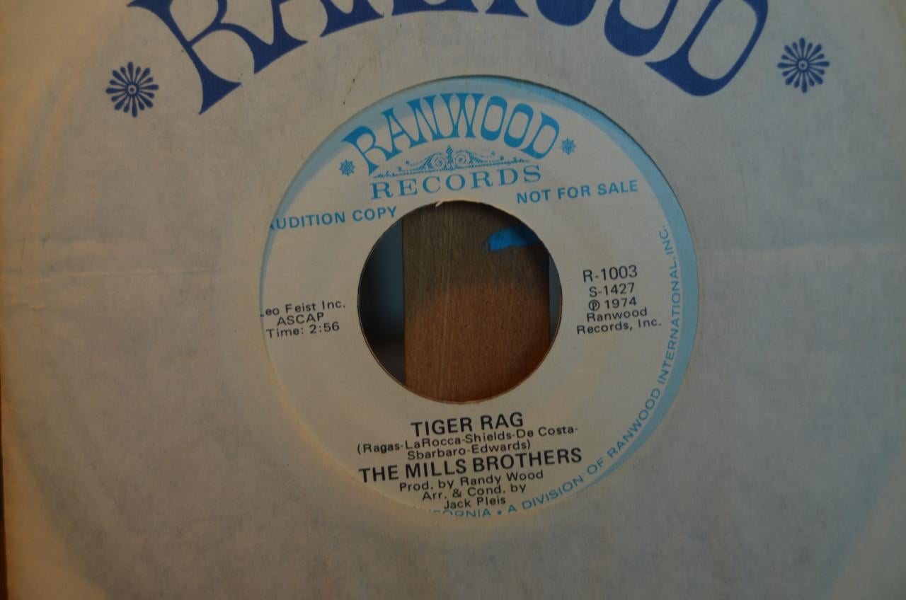 Bijzondere singles The Mills Brothers (Sample copies e.d.) (1)