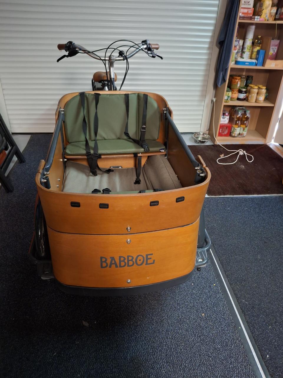 Bamboe Bakfiets Curve Electric