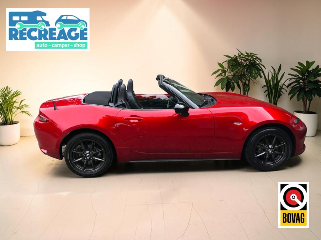 Mazda Mx-5 skyactiv-g 131 ts+ | incl. afleverbeurt, jaar apk en bovag garan