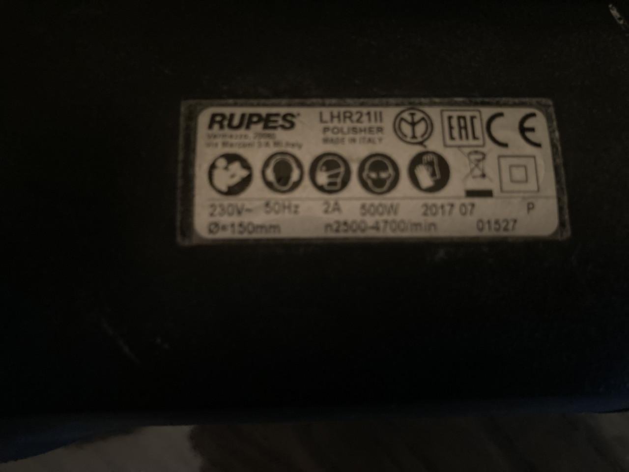 Rupes polijstmachine Mark 2