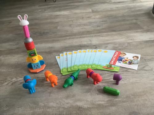 SmartMax Magnetische Bouwsets: My first Safari Animals + My First Totem