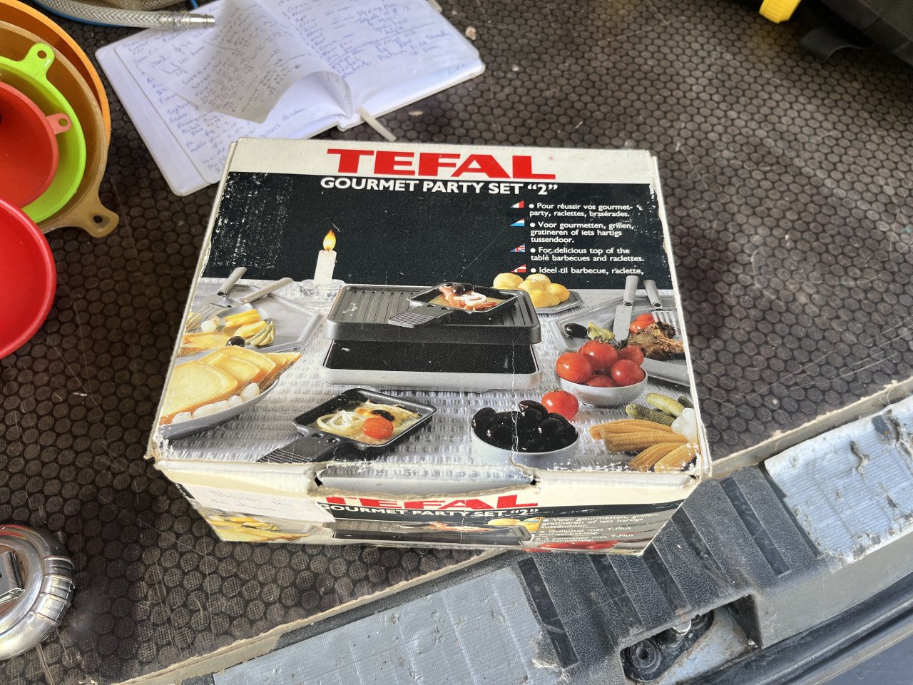 3 Tefal grillplaten