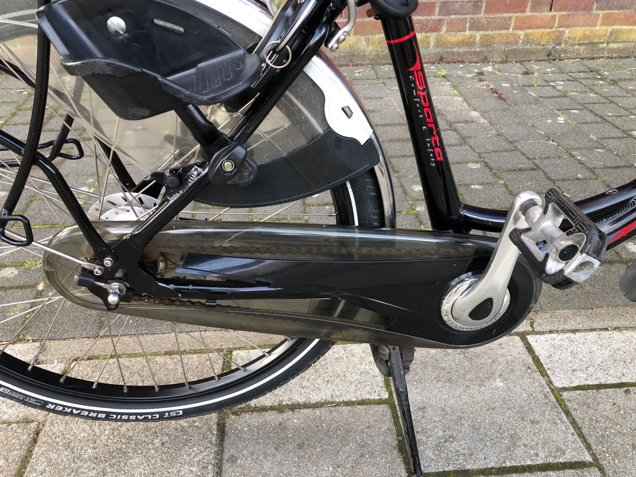 Damesfiets.