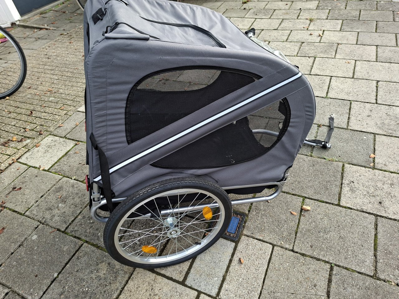 Hauki fietskar voor hond