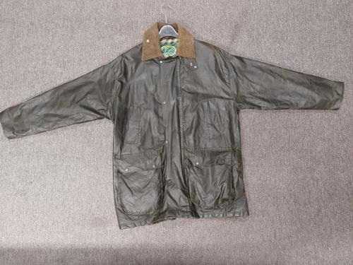 Groene wax jas, Sherlock Holmes, maat XL