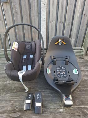 Cybex autostoel met Sirona Z i-Sixe base (360° draaien), isofix & adaptars