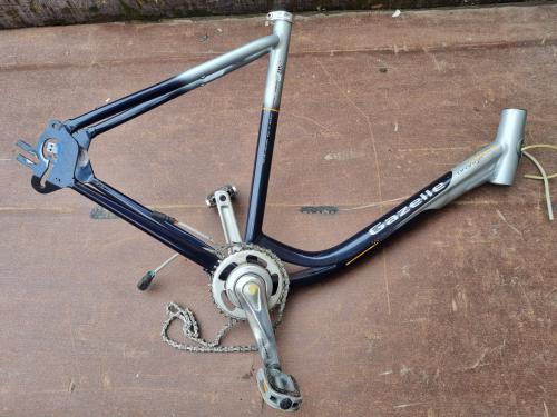 Frame met trappers Gazelle Innergy 28 inch