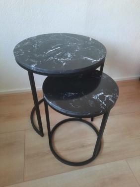 Bijzettafels zwart