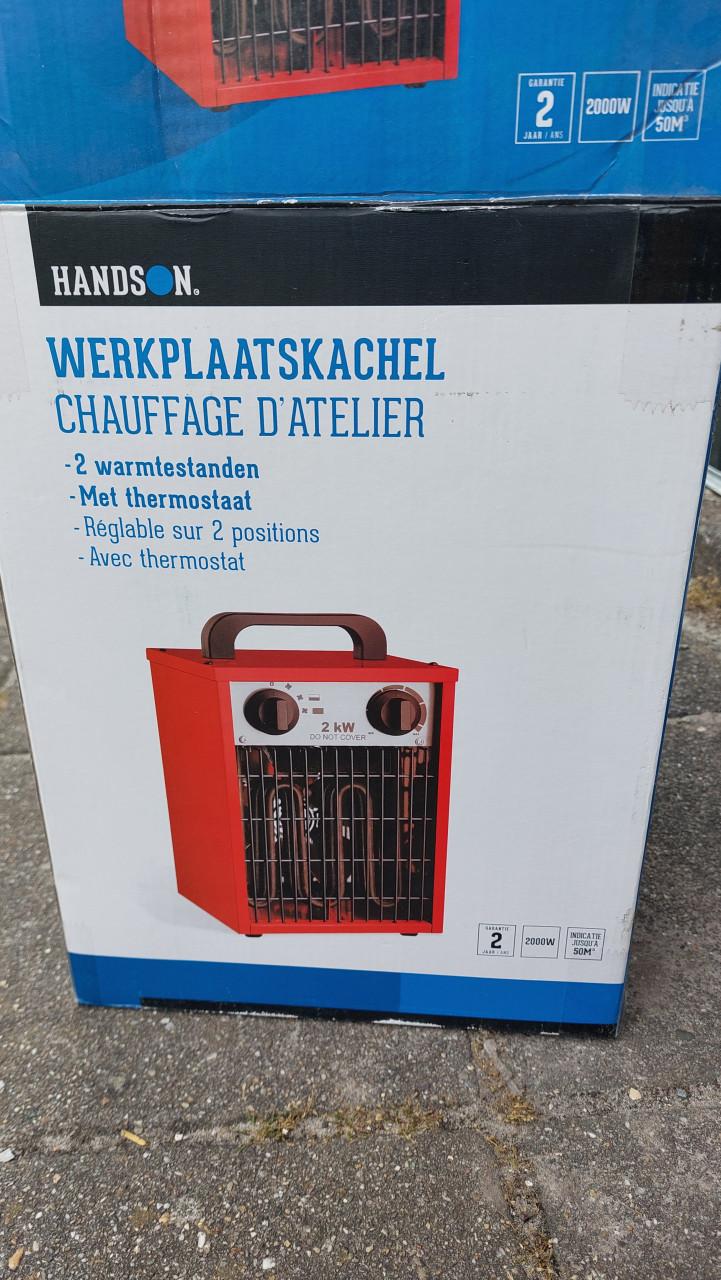 Handson werkplaatskachel 2000W