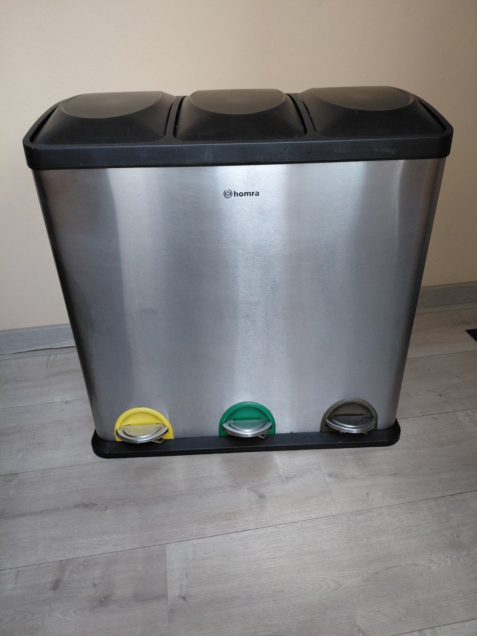 Homra, 3x 20 liter afvalbak