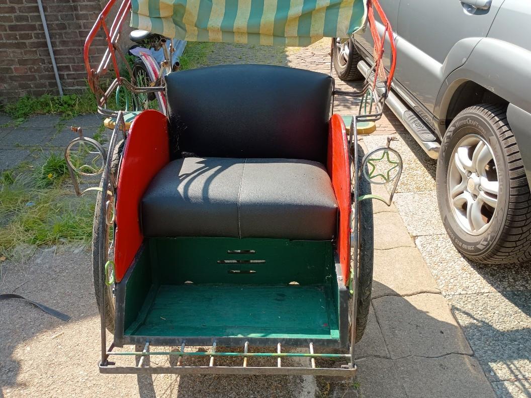 Riksja Indonesië fiets