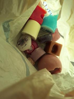 Kaarsenstandaard/ kaarsvet