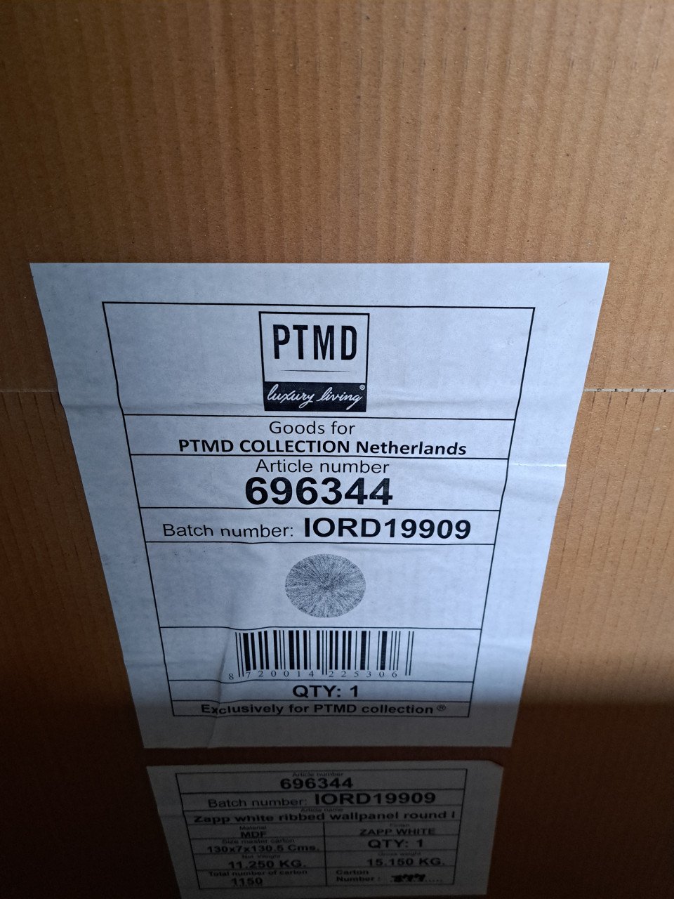 Wandpaneel PTMD