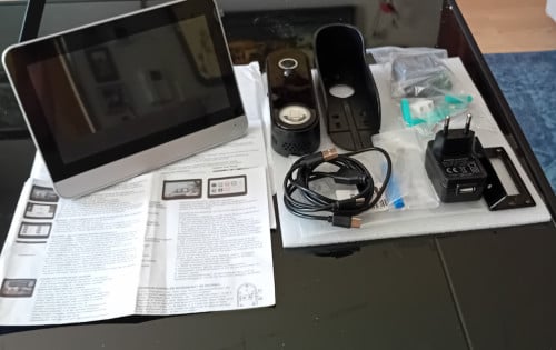 Doorsafe Deurbelcamera met 7" touchscherm