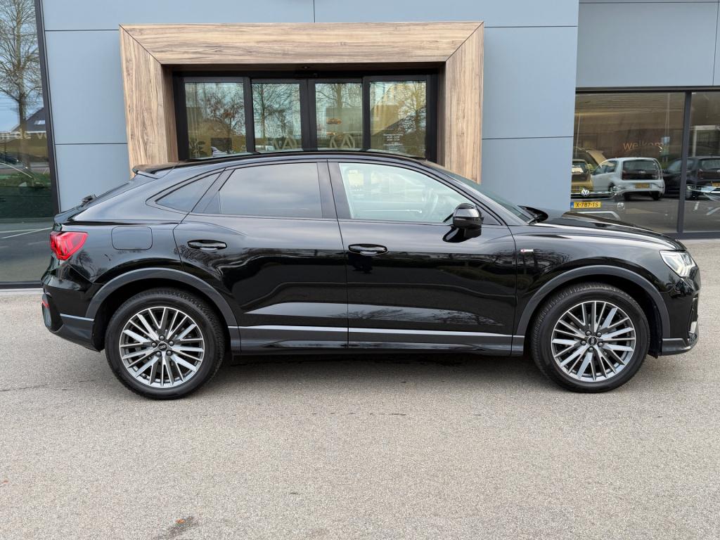 Audi Q3 sportback 35 tfsi 150pk s-tronic s-line | standkachel | black style