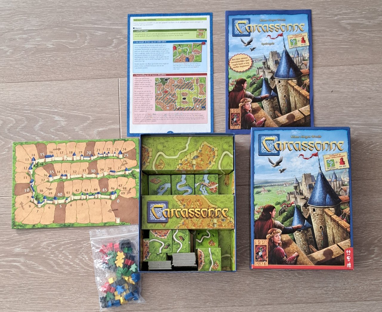 Bordspel: Carcassonne