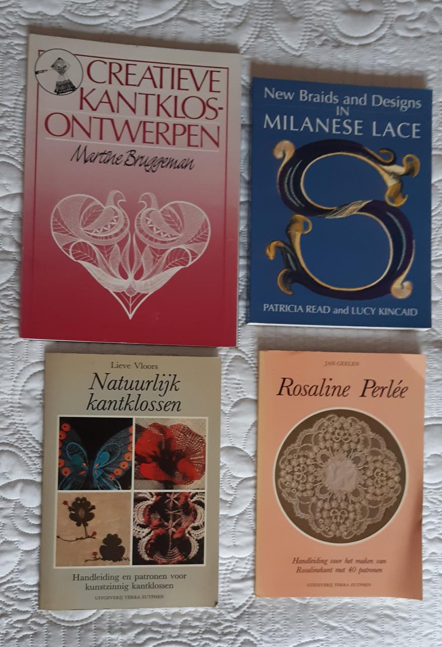 Creatieve kantklosontwerpen  Auteur: Martine Bruggeman