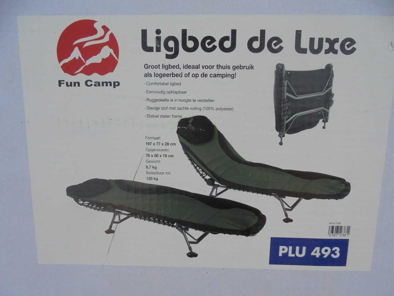 Luxe ligbed of logeerbed