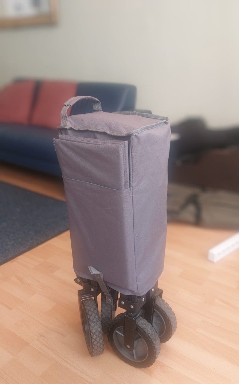 TE KOOP: OPVOUWBARE BOLDERKAR (z.g.a.n) 50 euro