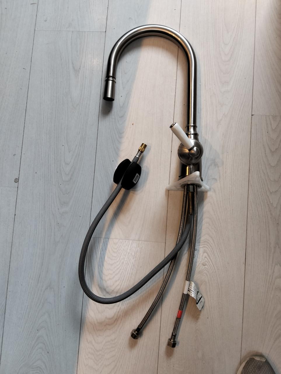 Kraan met uittrekgedeelte