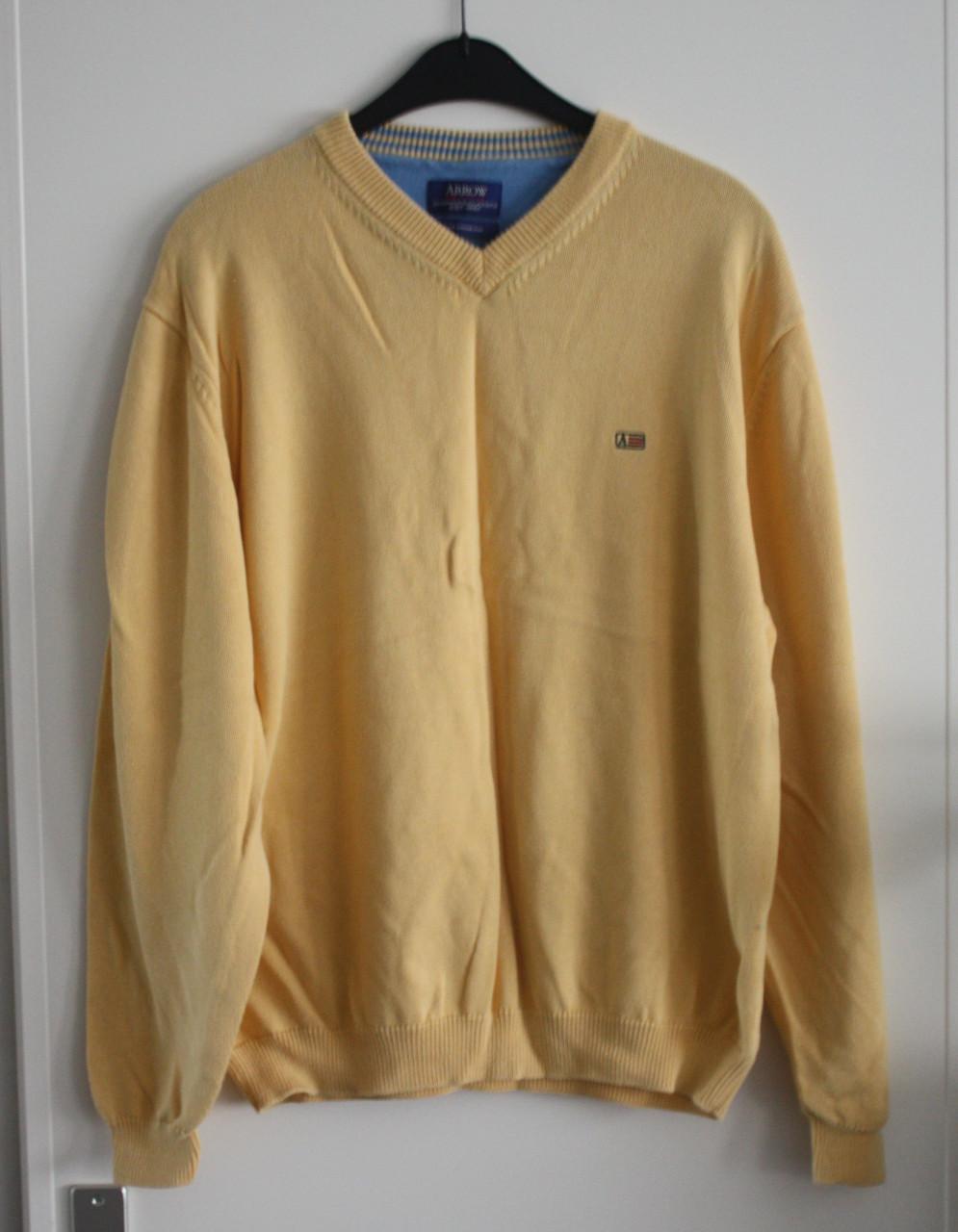 Boter gele trui  maat xl